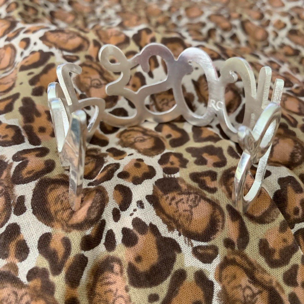 Rustic Cuff “Choose Joy” Silver Cuff - image 5